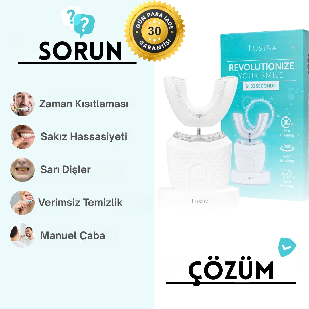 360 Derece Elektrikli Diş Fırçası