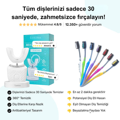 360 Derece Elektrikli Diş Fırçası